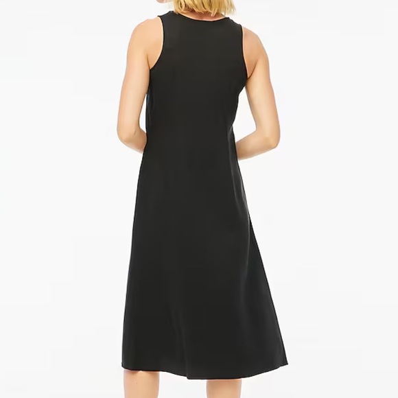 NWT J.Crew Twill slip dress (size 8) - Picture 3 of 10